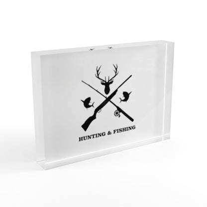 Hunting/Fishing Acrylic Photo Block