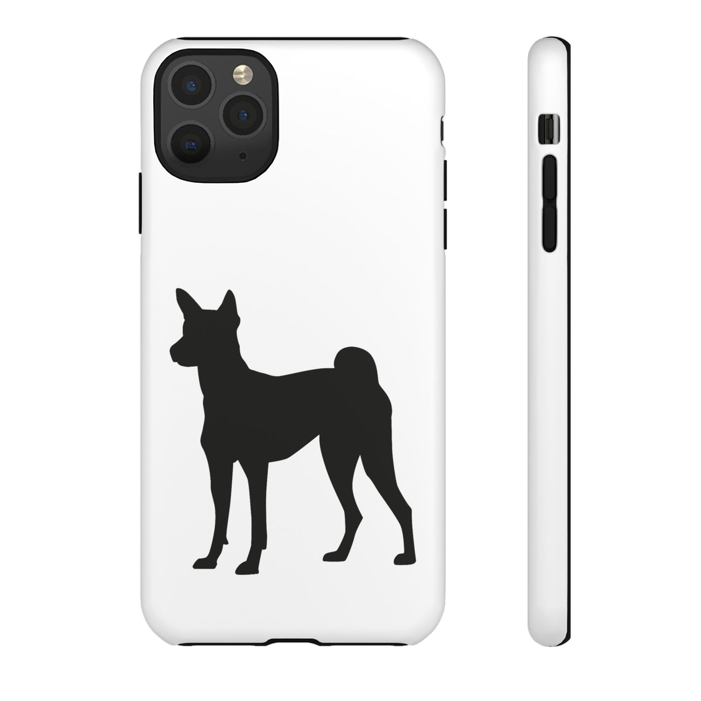 Basenji Silhouette iPhone Case