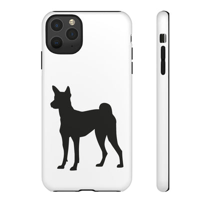 Basenji Silhouette iPhone Case