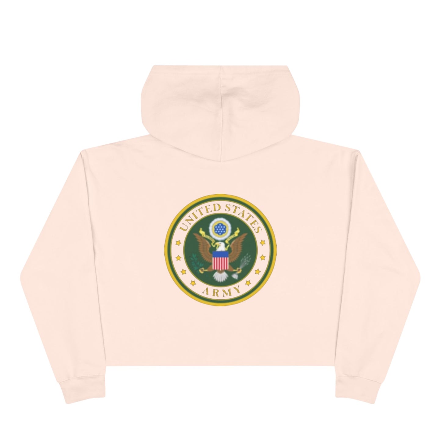 US Army Women's Crop Hoodie