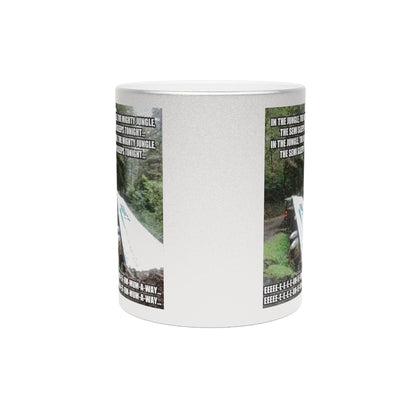 Semi Sleeps Metallic Coffee Mug