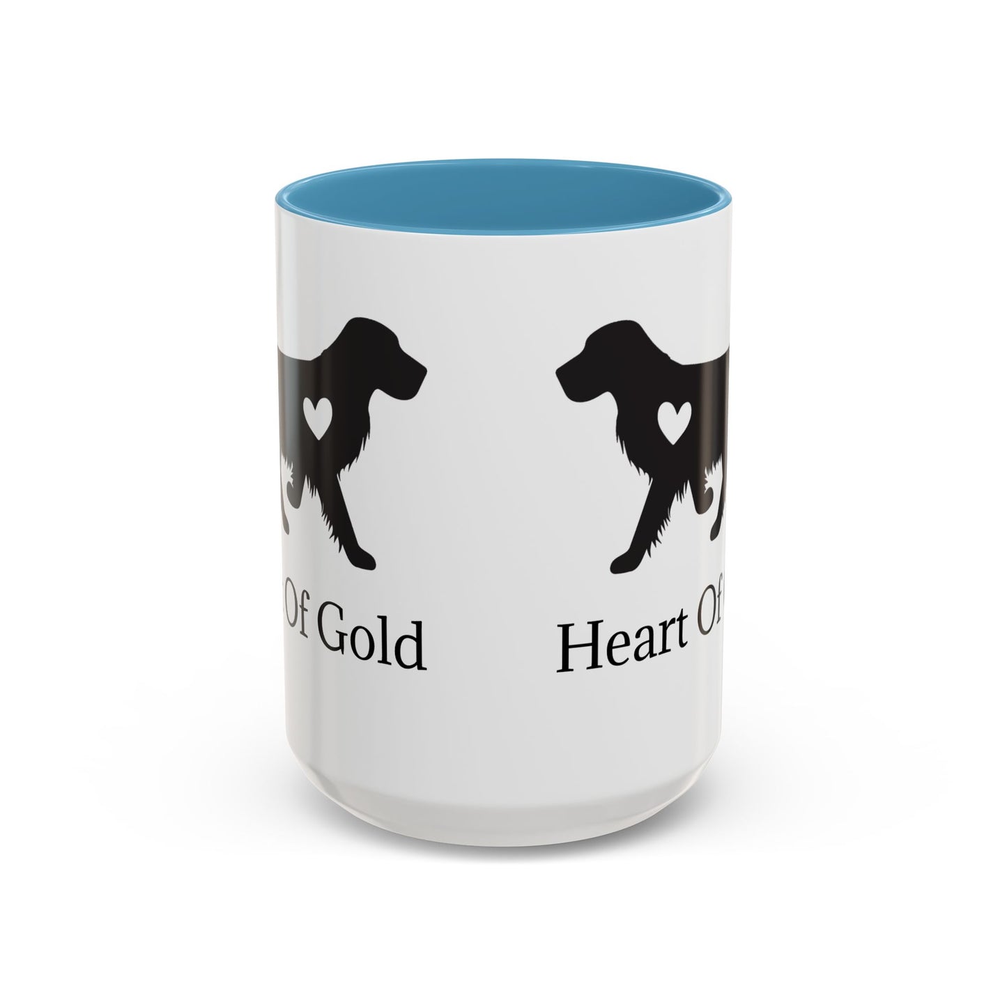 Heart Of Gold 2-Tone Coffee Mug