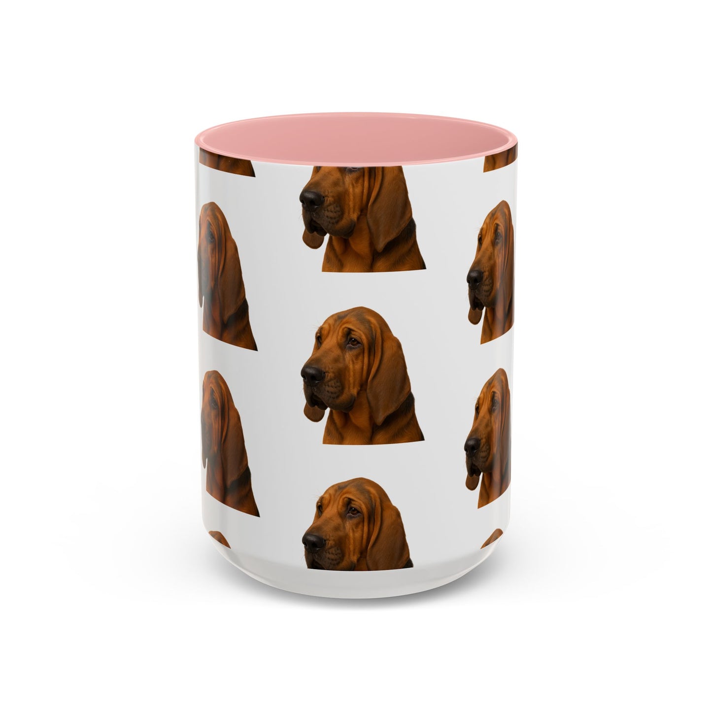 Bloodhound Head 2-Tone Coffee Mug