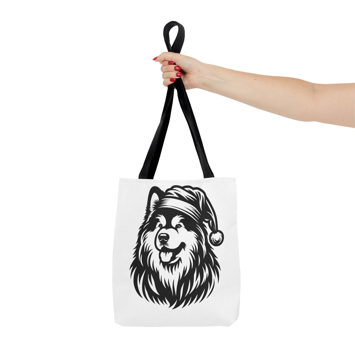 Santa Paws Malamute Tote Bag