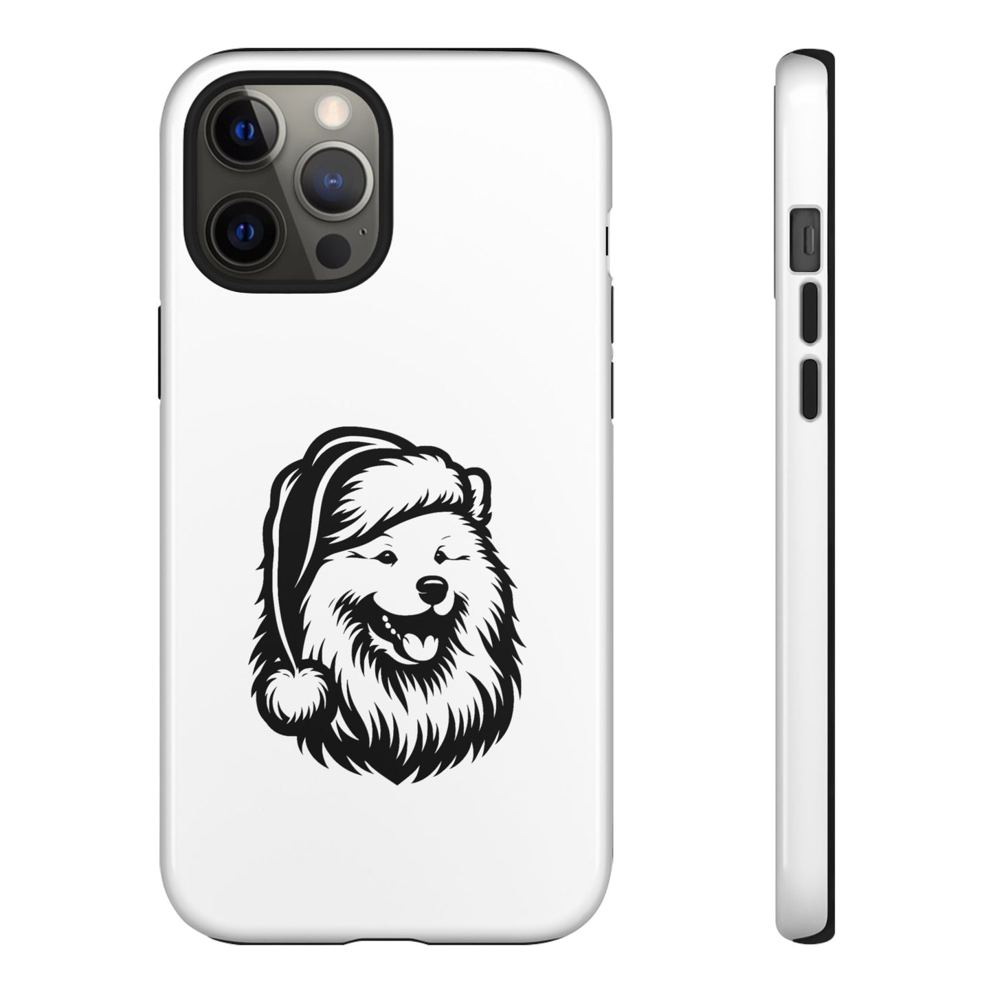 Santa Paws Samoyed iPhone Case