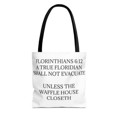 Florinthians 6:12 Tote Bag