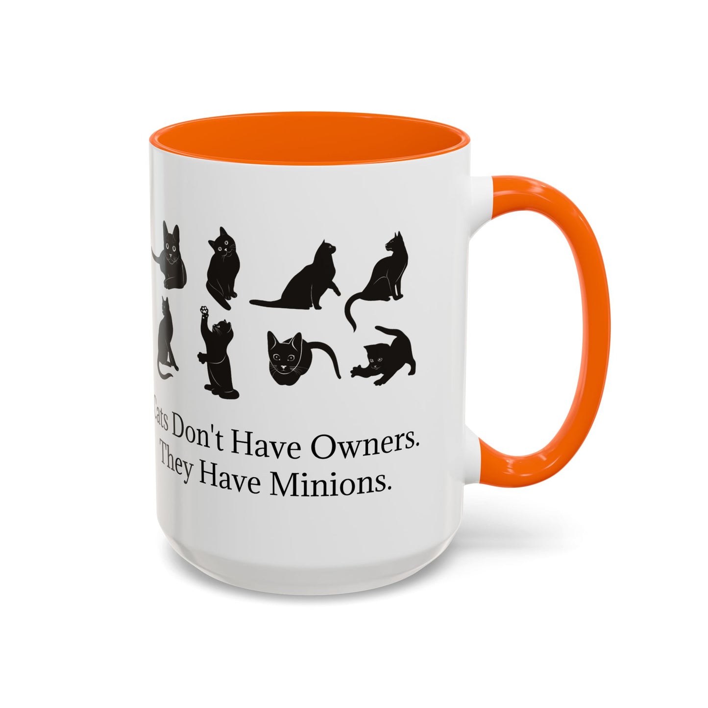 Cat Minions 2-Tone Coffee Mug