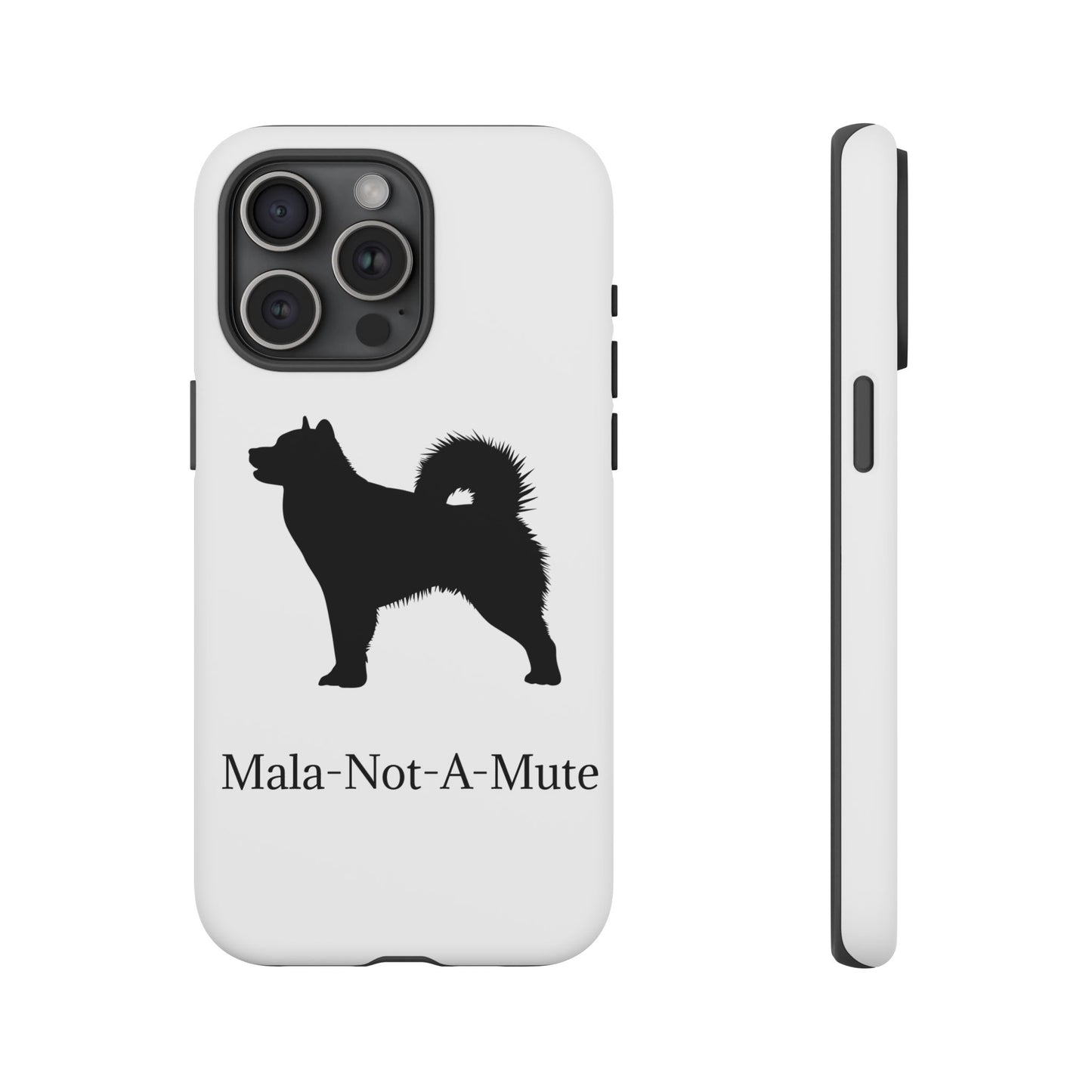 Mala-Not-A-Mute iPhone Case