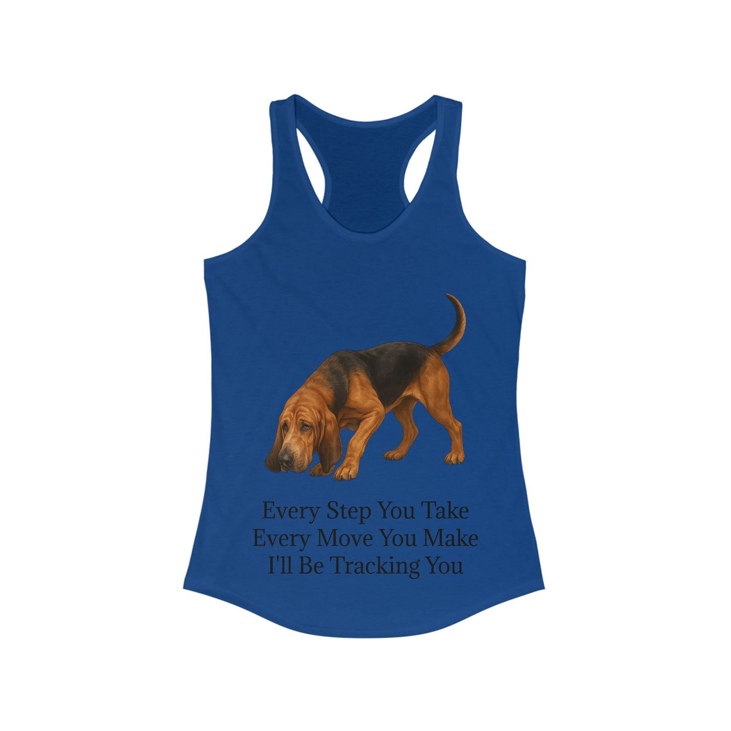 Tracking You Women's Racerback Tank