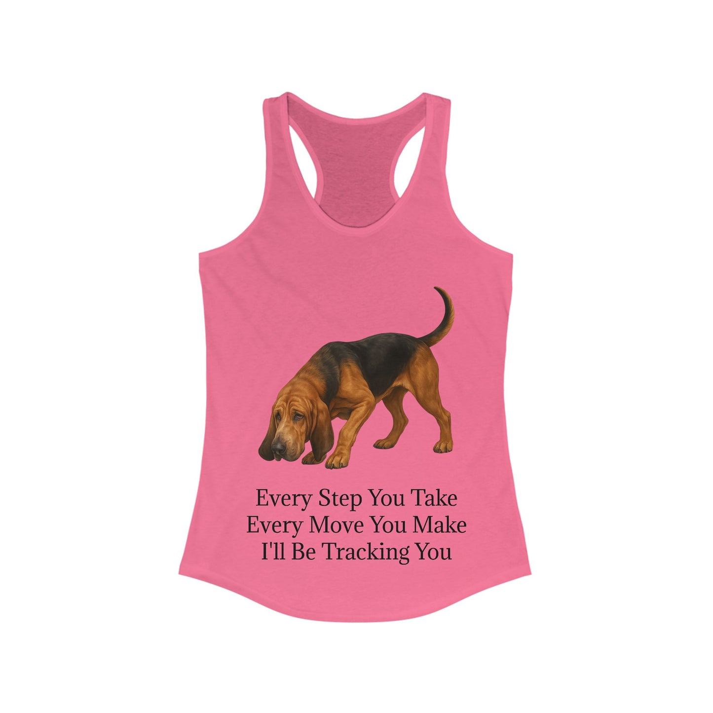 Tracking You Women's Racerback Tank