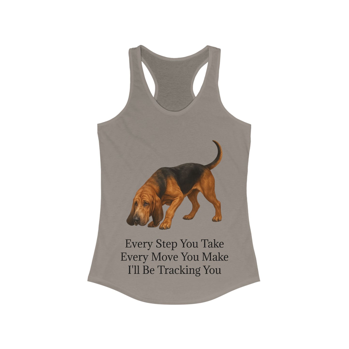 Tracking You Women's Racerback Tank
