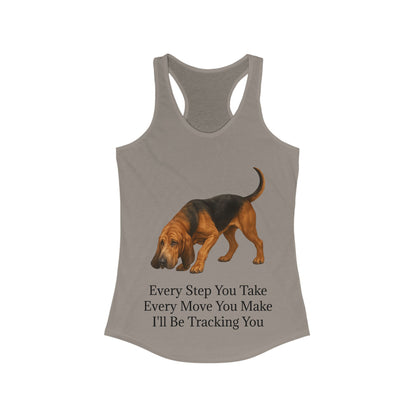 Tracking You Women's Racerback Tank
