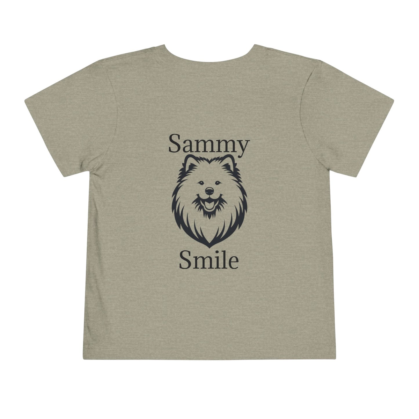 Sammy Smile Toddler Unisex Short Sleeve Crewneck Tee