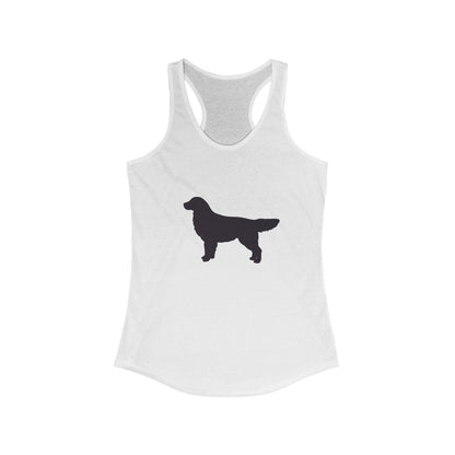 Golden Silhouette Women's Racerback Tank