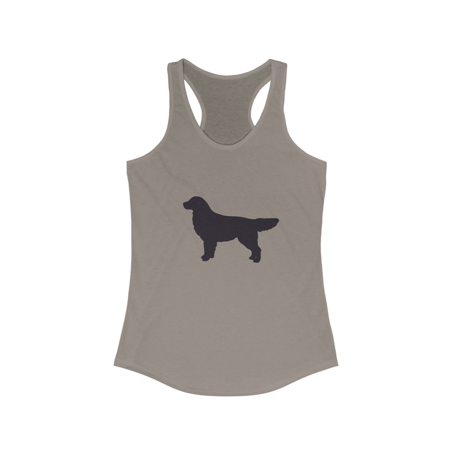Golden Silhouette Women's Racerback Tank
