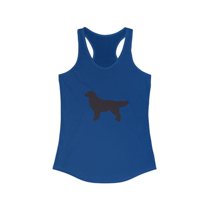 Golden Silhouette Women's Racerback Tank