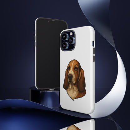 Basset Hound Head iPhone Case