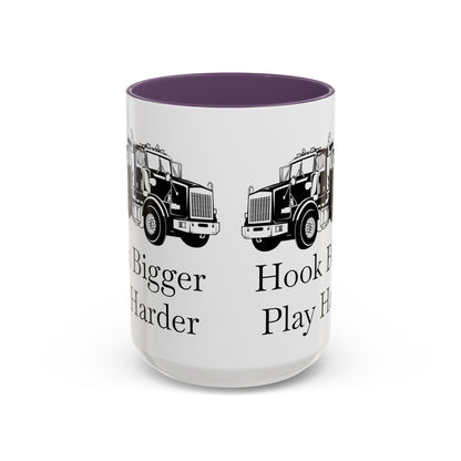 Hook Bigger 2-Tone Coffee Mug