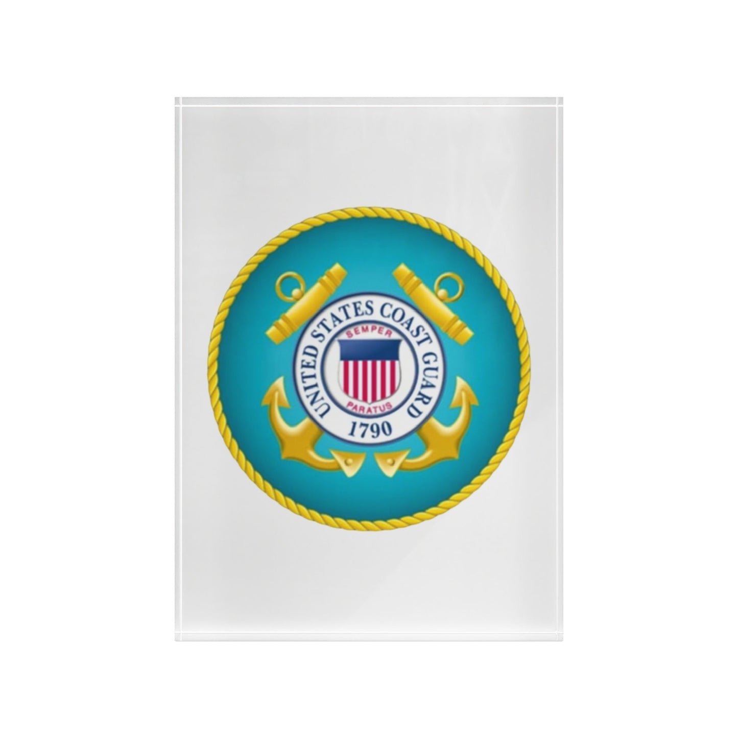 US Coast Guard Acrylic Photo Block