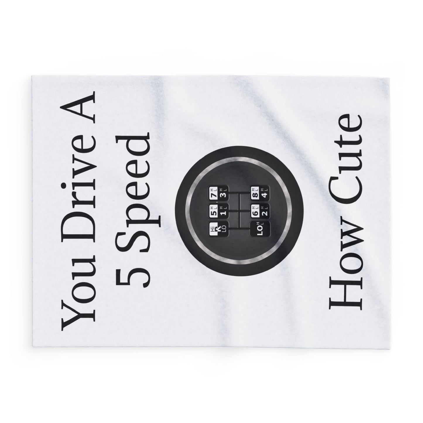 5 Speed How Cute Arctic Fleece Blanket