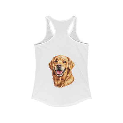 Golden Head Women's Racerback Tank