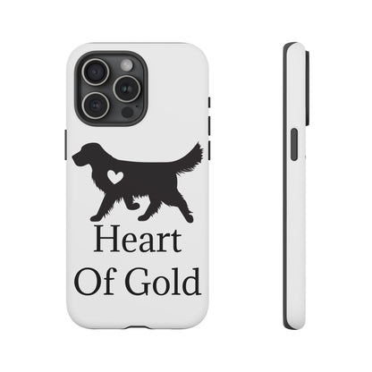 Heart Of Gold iPhone Case