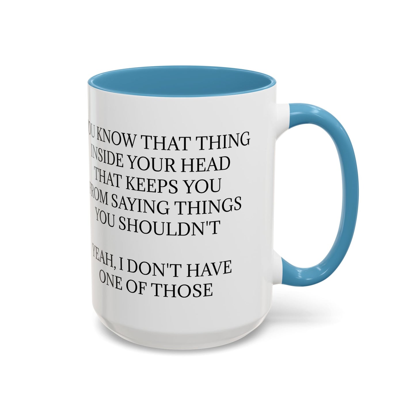 No Filter 2-Tone Coffee Mug
