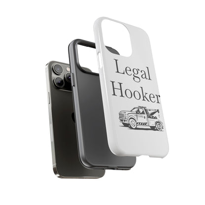 Legal H**ker Wheel Lift Tow Truck iPhone Case