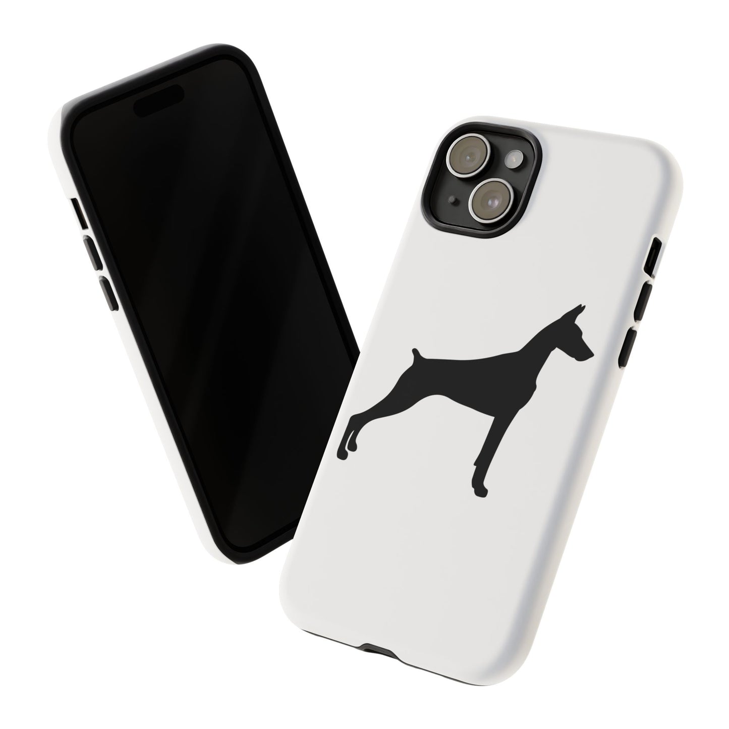 Doberman Silhouette iPhone Case