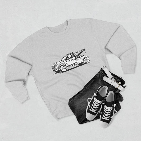 Wheel Lift Tow Truck Unisex Crewneck Sweatshirt