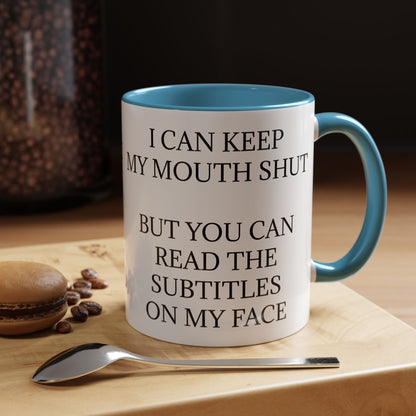 Subtitles 2-Tone Coffee Mug