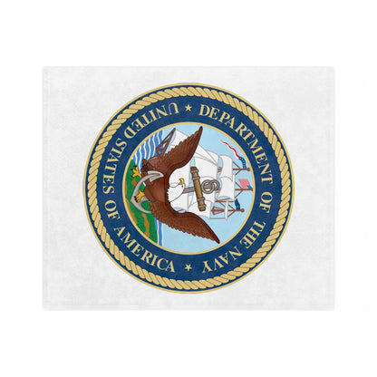 US Navy Velveteen Microfiber Blanket