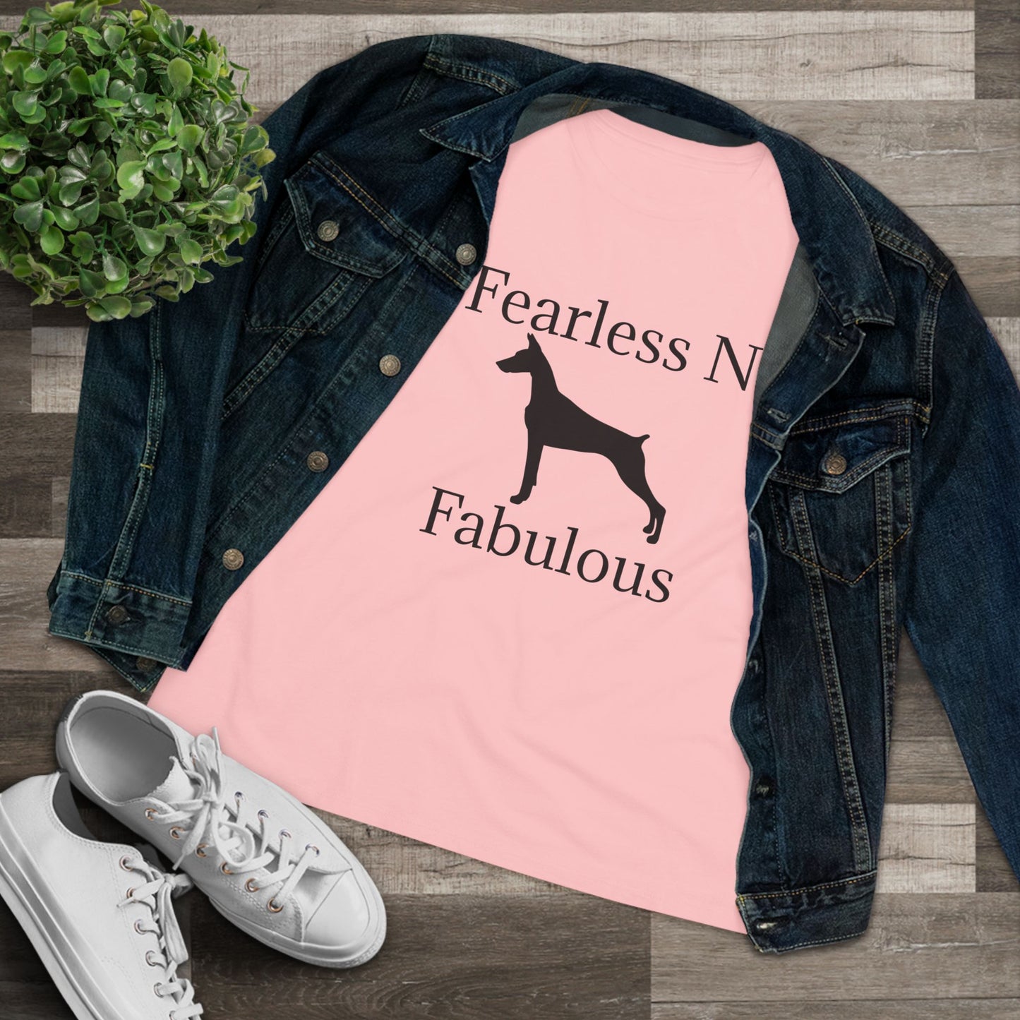Fearless N Fabulous Women's Short Sleeve Crewneck Tee
