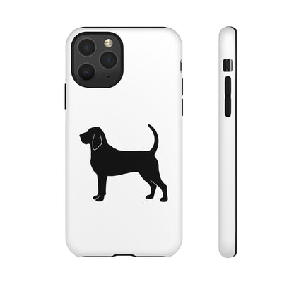 Bloodhound Silhouette iPhone Case
