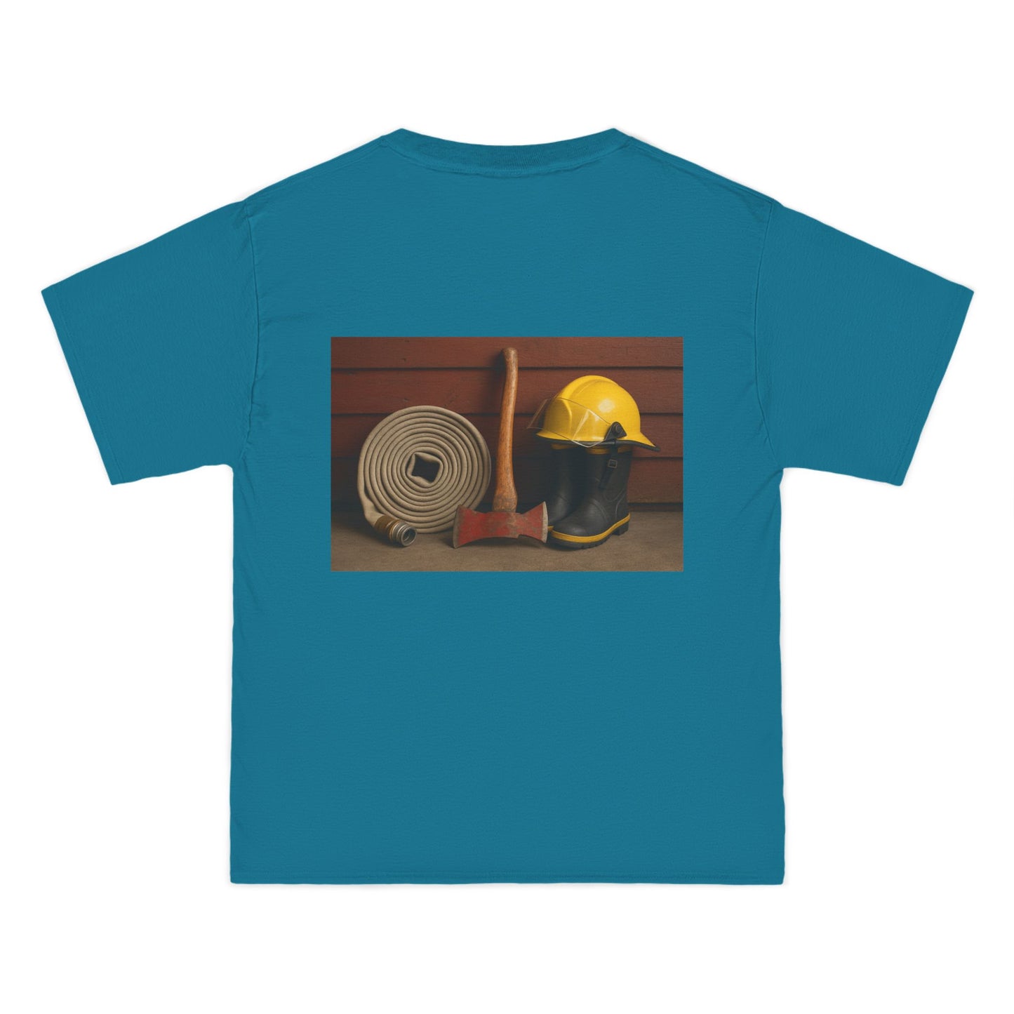 Fire/Rescue Appreciation Men's Short-Sleeve Crewneck Tee