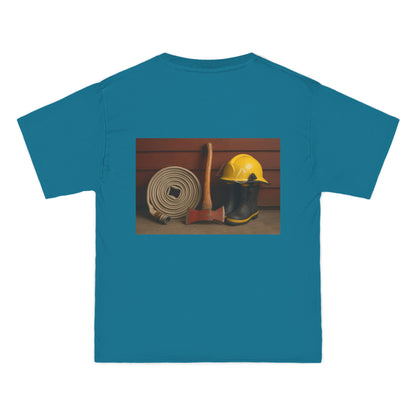 Fire/Rescue Appreciation Men's Short-Sleeve Crewneck Tee