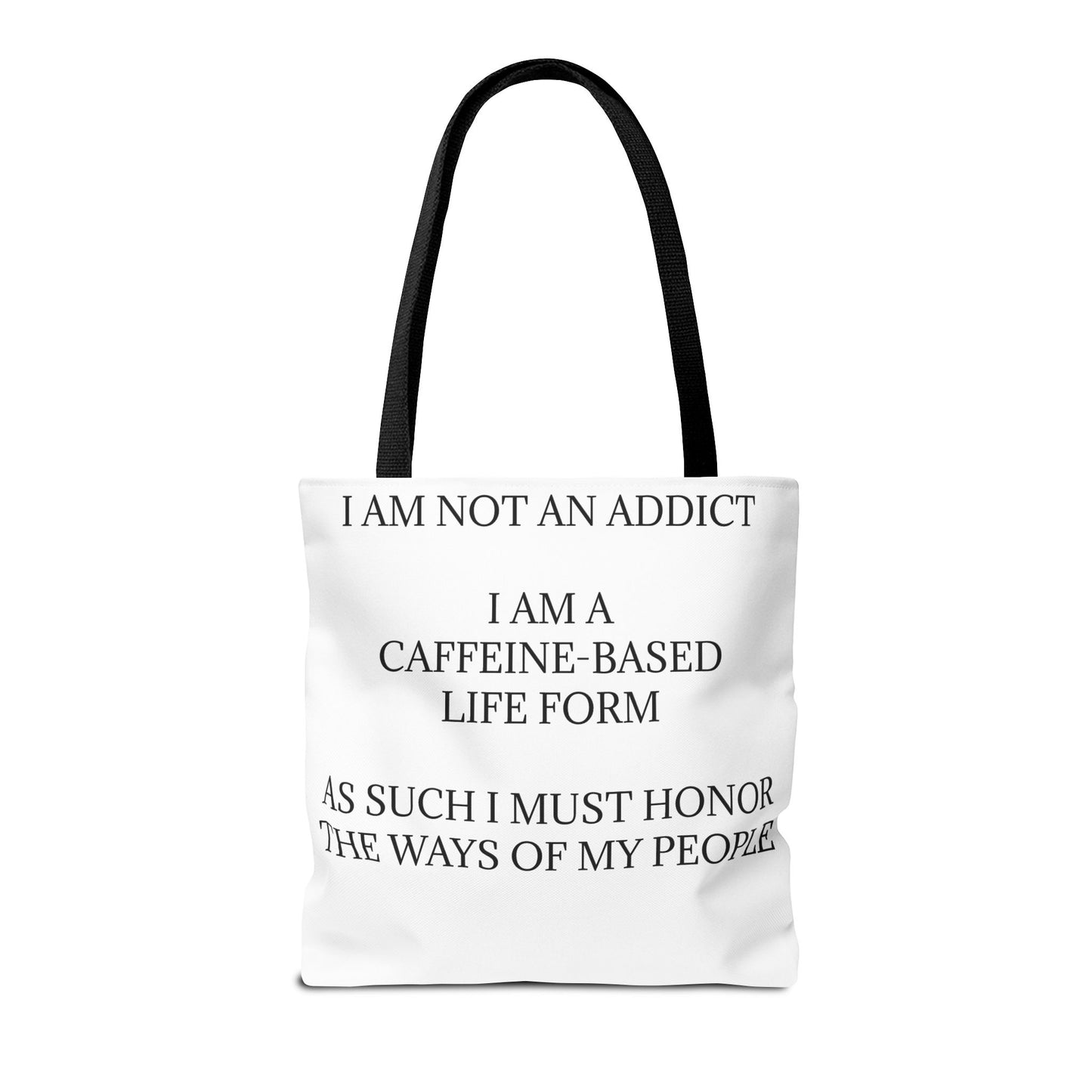 Not An Addict Tote Bag