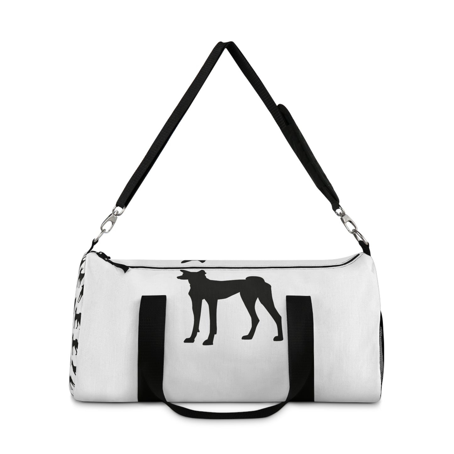 Basenji Silhouette Duffel Bag