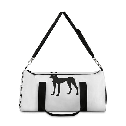 Basenji Silhouette Duffel Bag