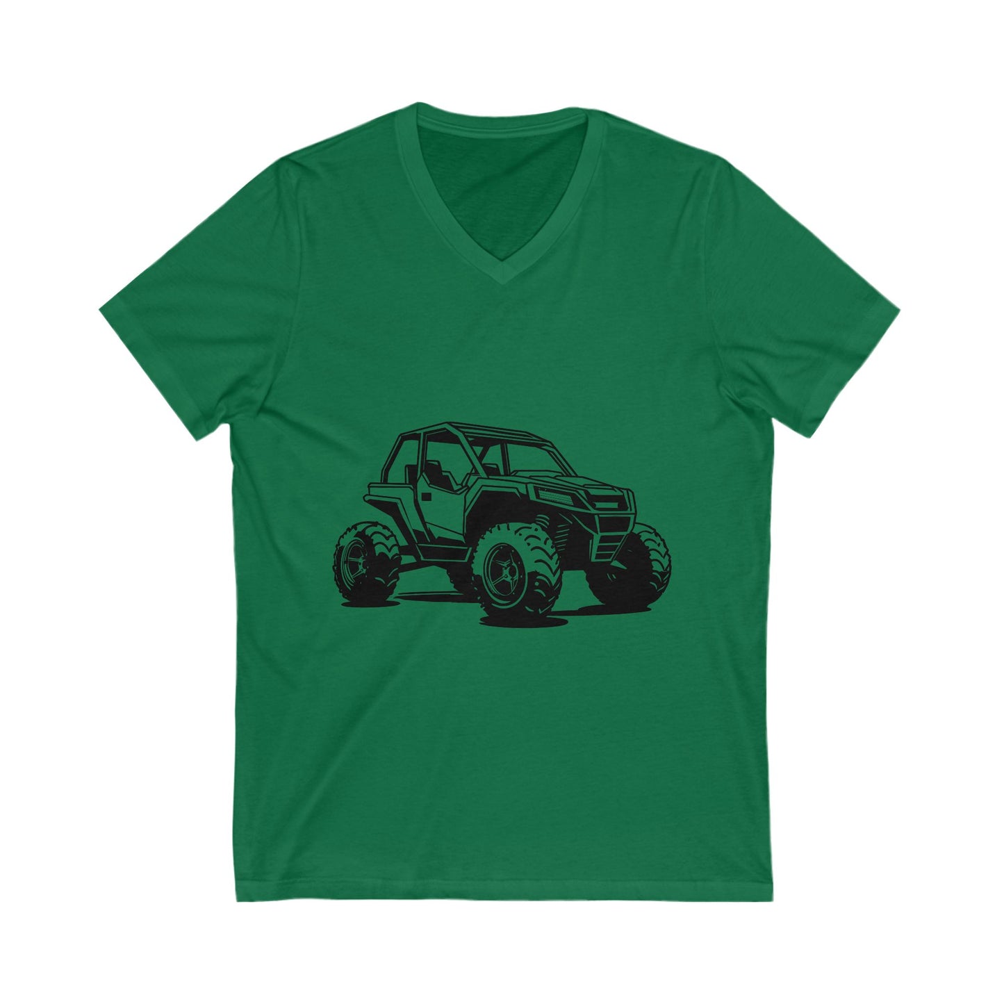 Off The Beaten Path Side By Side Unisex Short Sleeve V-Neck Tee