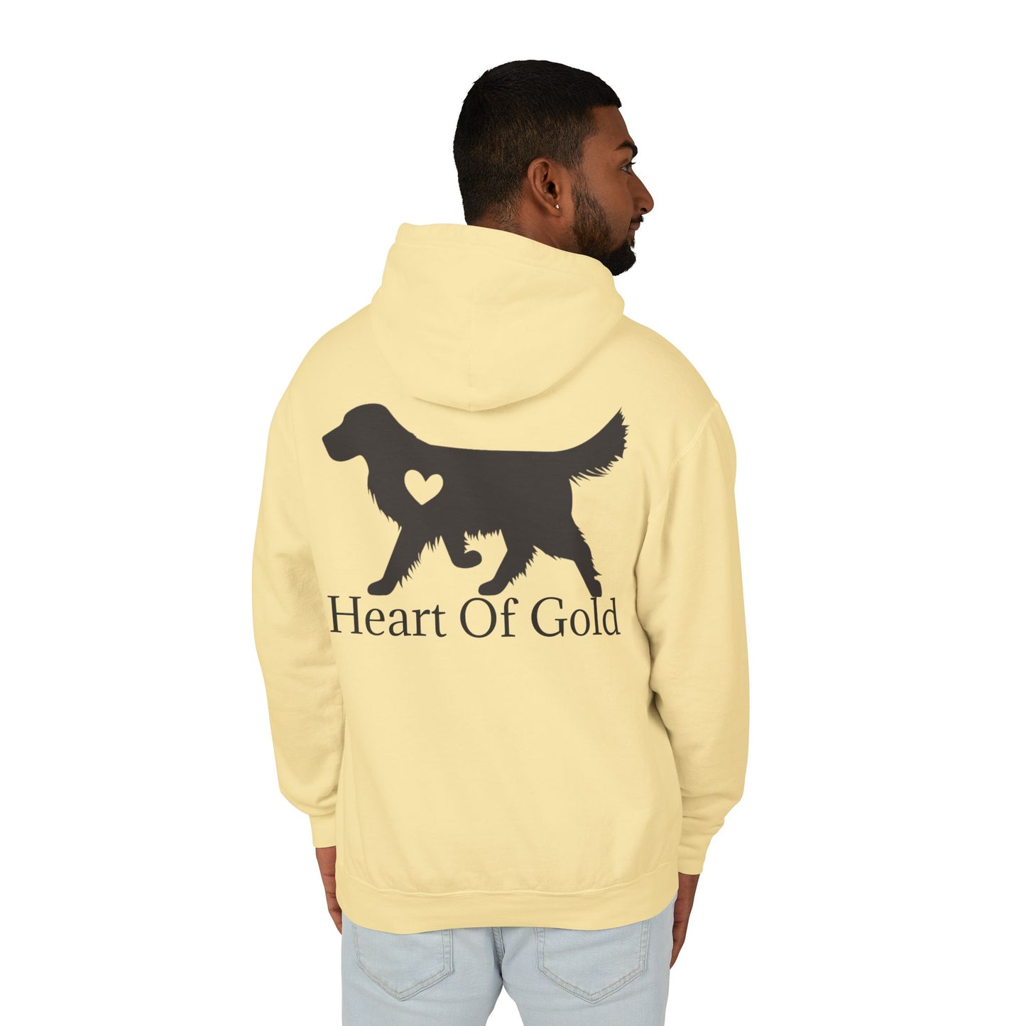Heart Of Gold Unisex Lightweight Hoodie