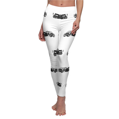Heavy Tow Truck Women's Ankle Leggings