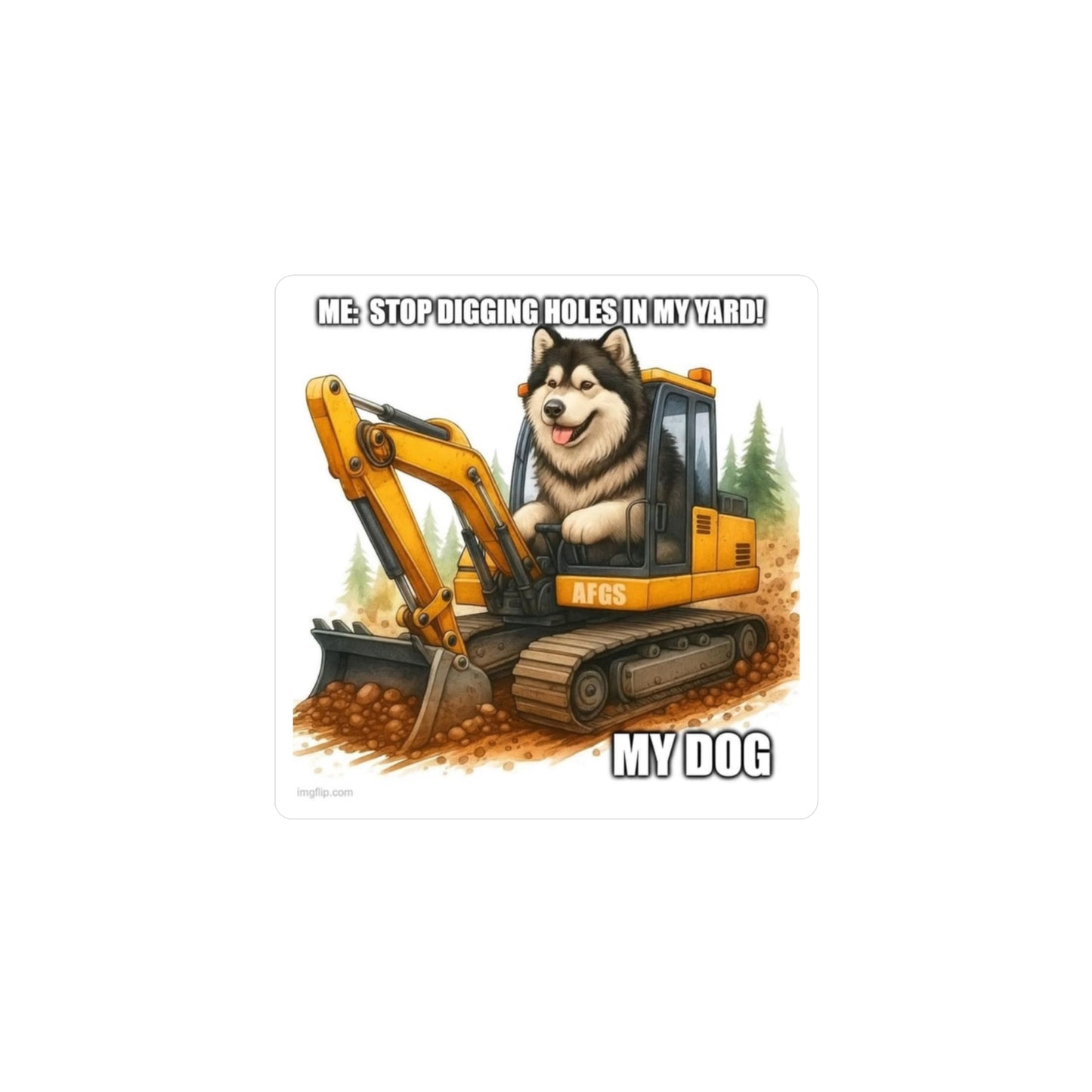 Digmaster Vinyl Decal