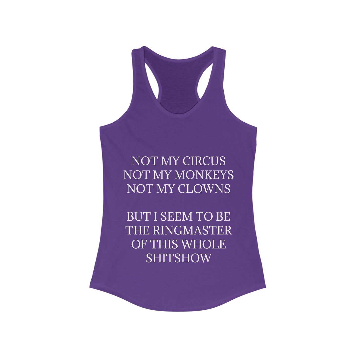 Ringmaster Women's Racerback Tank
