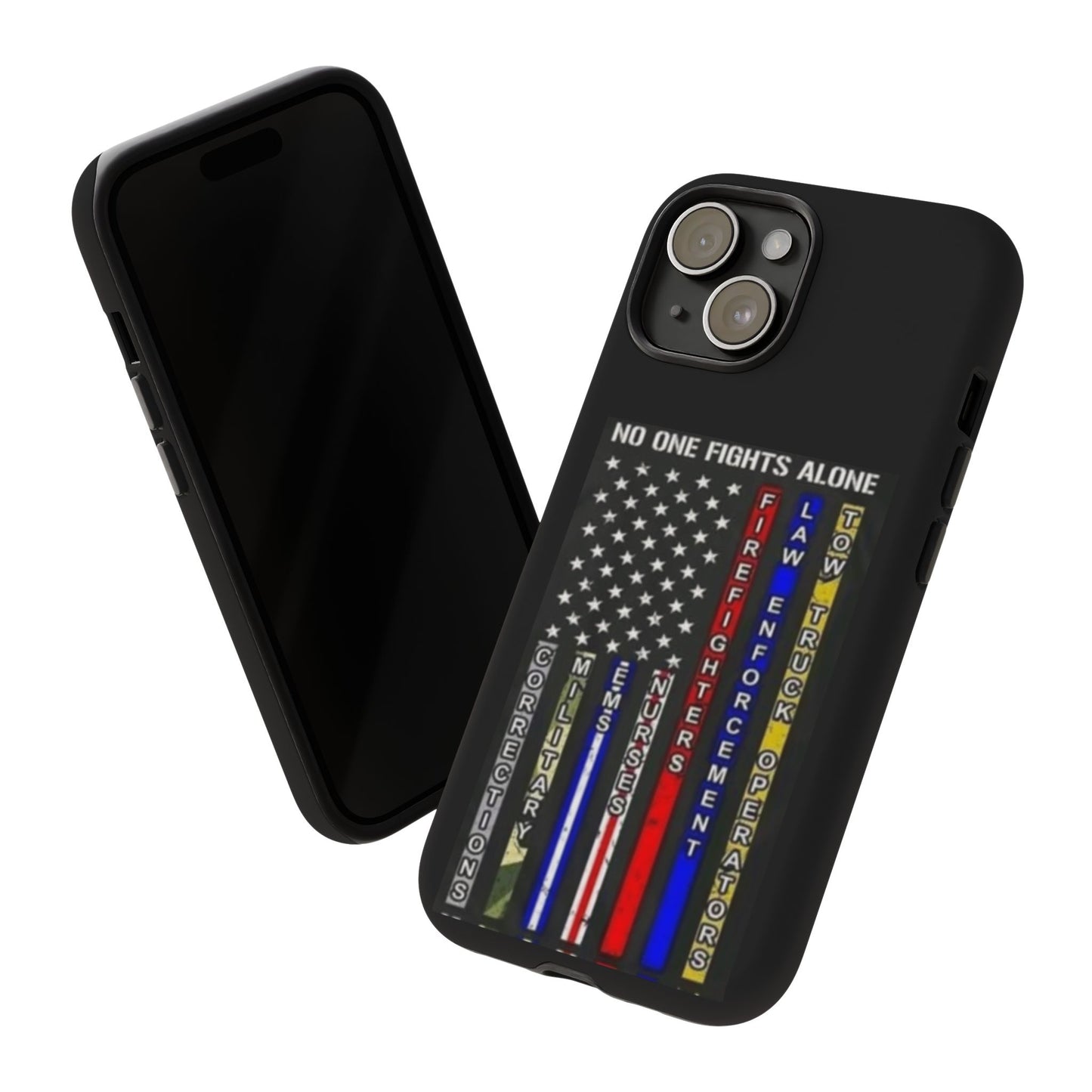 No One Fights Alone iPhone Case