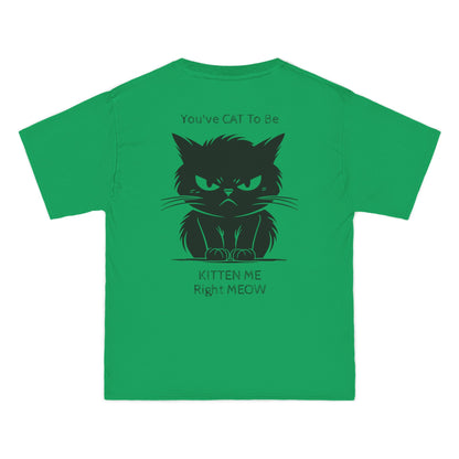 Kitten Me Men's Short-Sleeve Crewneck Tee