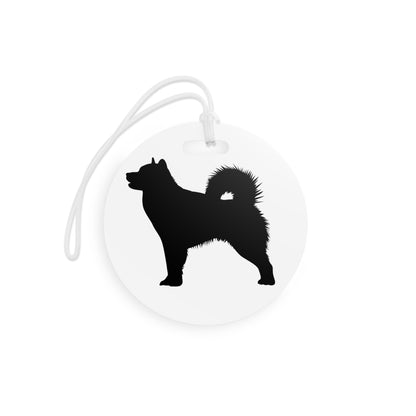 Malamute Silhouette Luggage Tag