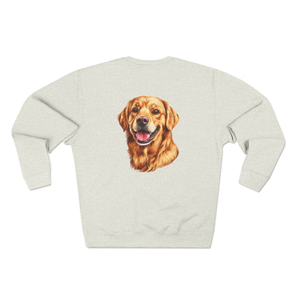 Golden Head Unisex Crewneck Sweatshirt