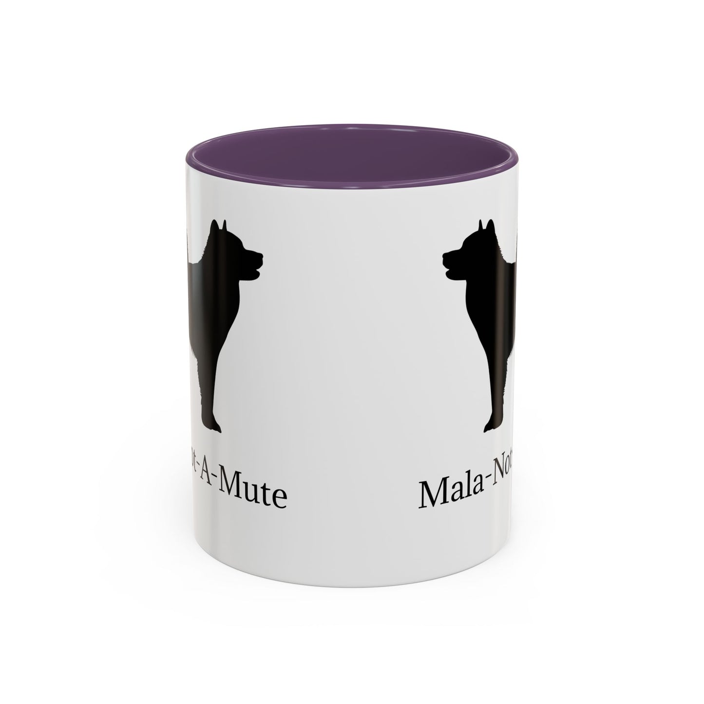 Mala-Not-A-Mute 2-Tone Coffee Mug