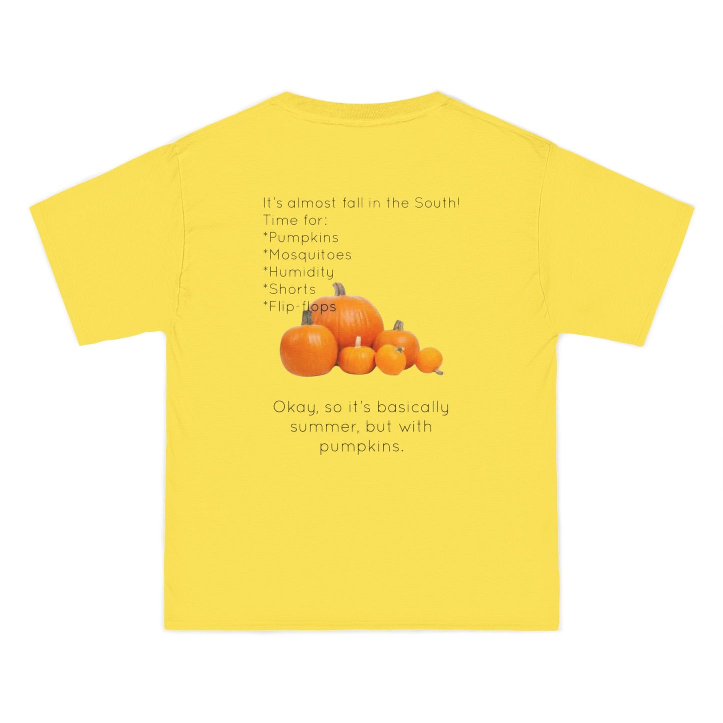 Fall In The South Men's Short-Sleeve Crewneck Tee